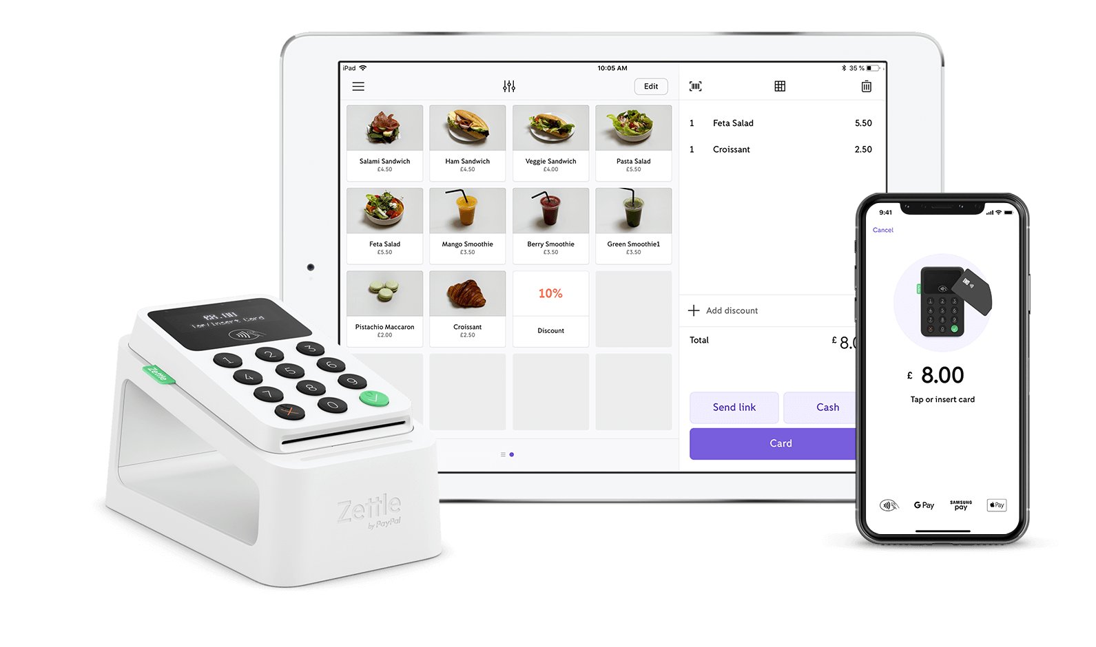 Zettle POS app